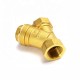 1/2 inch NPT Brass Y Type Strainer Filter Ball Valve Female Thread 3 Way Valve